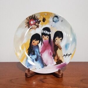 De‎ Grazia Bright Flowers Of The Desert Plate Children of the Sun Collection